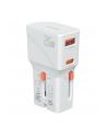 4smarts Ładowarka podróżna World Travel 25W USB-C + USB-A Biała - nr 1