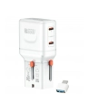 4smarts Ładowarka podróżna World Travel 65W USB-C + USB-A Biała - nr 1