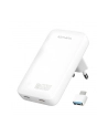 4smarts Ładowarka sieciowa FlatPlug 65W GaN Dual 2xUSB-C Biała - nr 3