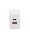 digitus Ładowarka sieciowa/zasilacz USB GaN 30W, 1x USB-C, 1x USB-A, biała - nr 17