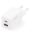 digitus Ładowarka sieciowa/zasilacz USB GaN 45W, 1x USB-C, 1x USB-A, biała - nr 23