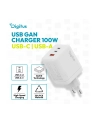 digitus Ładowarka sieciowa/zasilacz USB GaN 100W, 2x USB-C, 1x USB-A, biała - nr 20