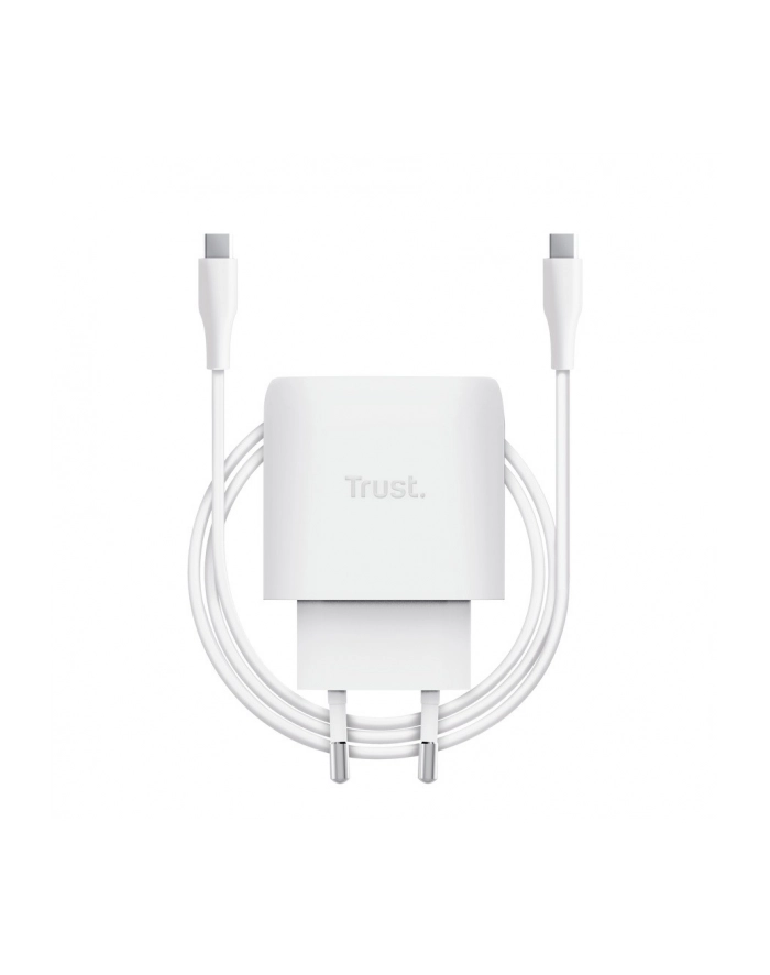 trust Ładowarka Maxo 45W USB-C GaN biała główny