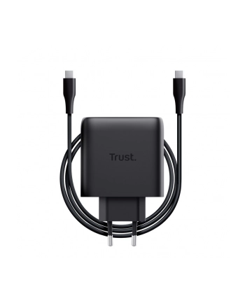 trust Ładowarka MAXO GaN 65W USB-C Czarna nr 1
