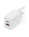 digitus Ładowarka sieciowa/zasilacz USB 20W, 1x USB-C, 1x USB-A, biała - nr 26