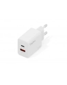 digitus Ładowarka sieciowa/zasilacz USB 20W, 1x USB-C, 1x USB-A, biała - nr 29