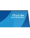 iiyama Monitor 27 '' X2793HSU-B1 IPS.HDMI.DP.120Hz,2xUSB, 1500:1,350cd,   cienka ramka z 4 stron - nr 52