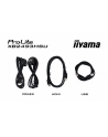 iiyama Monitor 23.8 cala XB2493HSU-B1 IPS.HDMI.DP.2x2W.USBx2, 350cd,1500:1,    HAS 150/PIVOT - nr 8