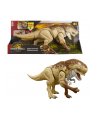Mattel Jurassic World Odrodzenie Dinozaur przeciwnik Groźne natarcie Figurka dinozaura (55,5 cm) z 2 atakami JGB58 - nr 1