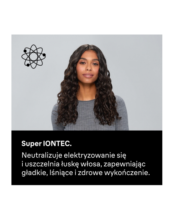 braun Suszarka do włosów 2100W, wskaźniki LED HD410E główny