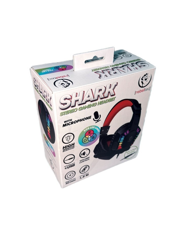 rebeltec Słuchawki z mikrofonem dla graczy główny