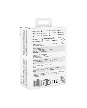 savio Mysz bezprzewodowa MB-06 ergonomiczna 2.4 GHz nr 1