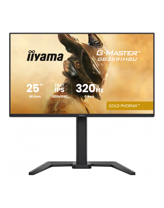 iiyama Monitor 25 '' GB2591HSU-B1 0.4ms, DP, 2xHDMI 2.1, 320Hz, Fast IPS, USB HUB x4 główny