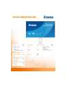 iiyama Monitor ProLite 23.8 cala XB2497HSU-W1  IPS,FHD,HDMI,DP,120Hz,350CD,2xUSBv3.2, 2xUSB-C, GW 5lat, HAS 150/PIVOT, BIAŁY - nr 28