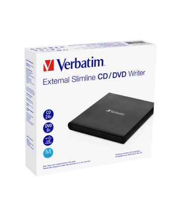 verbatim Nagrywarka CD/DVD MDISC USB 2.0 SLIM LIGHT  53504 nr 1