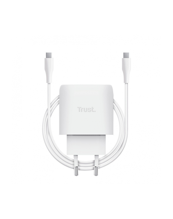 trust Ładowarka Maxo 45W USB-C GaN biała główny