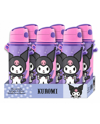 kids euroswan Bidon aluminiowy 600ml Kuromi