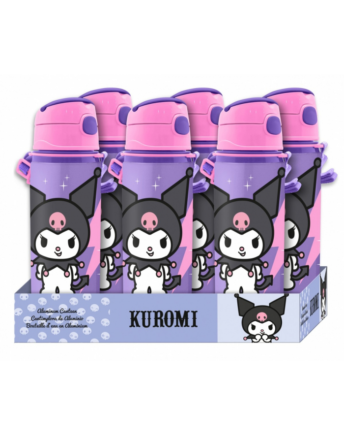 kids euroswan Bidon aluminiowy 600ml Kuromi główny