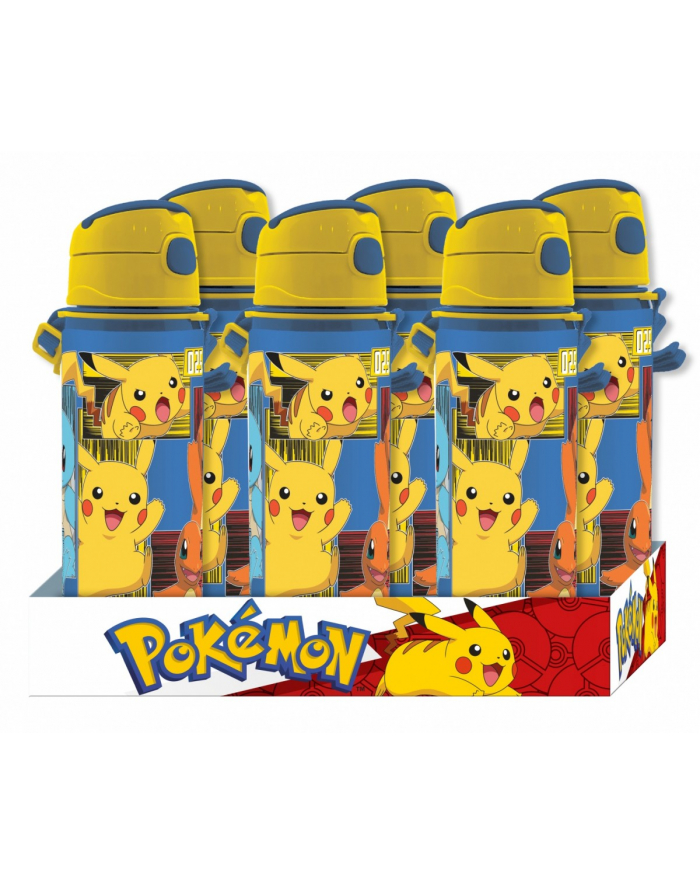 kids euroswan Bidon aluminiowy 600ml Pokemon główny