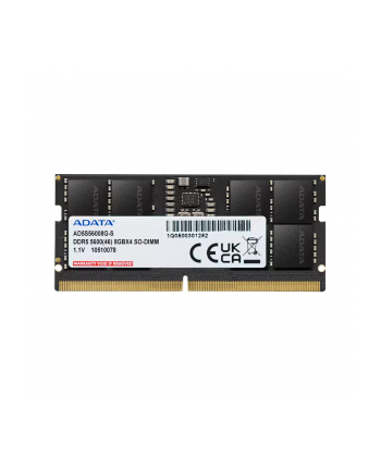 adata Pamięć do notebooka Premier DDR5 5600 SODIMM 8GB Single Tray nr 1