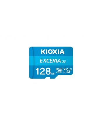 kioxia Karta pamięci microSD 128GB Gen3 UHSI U3 V30 adapter Exceria