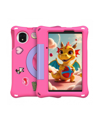 ulefone Tablet Tab A9 Pro Kids 4G 8' 4/128GB z etui dla dzieci różowy