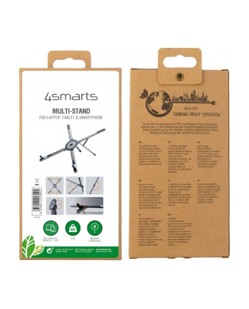 4smarts Ładowarka sieciowa PDPlug 20W GaN + USB-C + USB-A + kabel USB-C  1,5m Biała nr 1