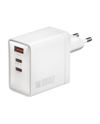 4smarts Ładowarka sieciowa Pocket 100W GaN 2xUSB-C + USB-A Biała nr 2