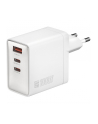 4smarts Ładowarka sieciowa Pocket 100W GaN 2xUSB-C + USB-A Biała - nr 3