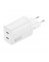 4smarts Ładowarka sieciowa PDPlug Dual 45W 2xUSB-C Biała - nr 1