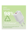 digitus Ładowarka sieciowa/zasilacz USB 20W, 1x USB-C, 1x USB-A, biała - nr 16