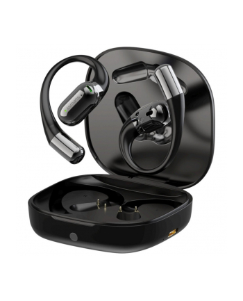 4smarts Słuchawki Bluetooth OWS tłumacz AI z wyświetlaczem SkyBuds Czarne nr 1