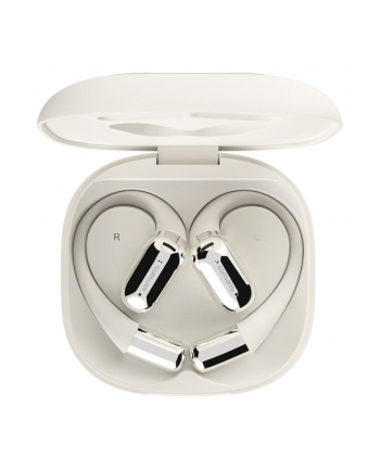 4smarts Słuchawki Bluetooth OWS tłumacz AI SkyBuds z ekranem Beżowe nr 2