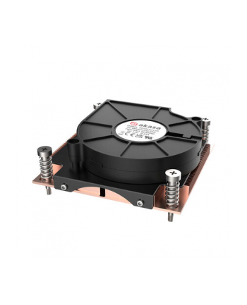 Chłodzenie procesora Akasa Chłodzenie CPU 1U Intel LGA 1700 CPU-Kühler - Kupfer (AKCC7406BP01)