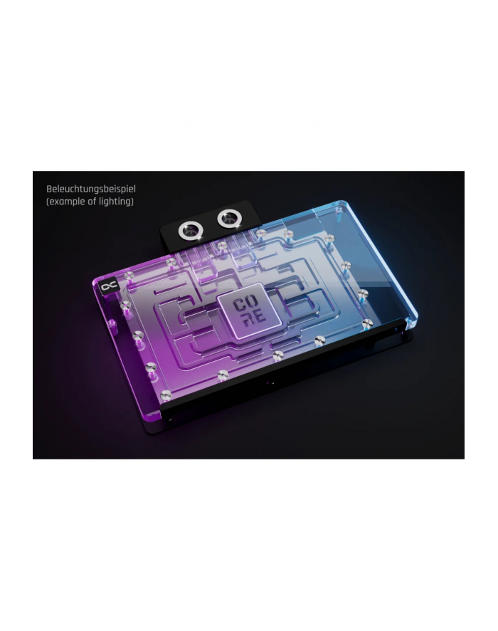 Chłodzenie procesora Alphacool Core Geforce RTX 5090 Suprim+ Vanguard z płytą tylną - 5 V - Aluminium (WACH914) główny