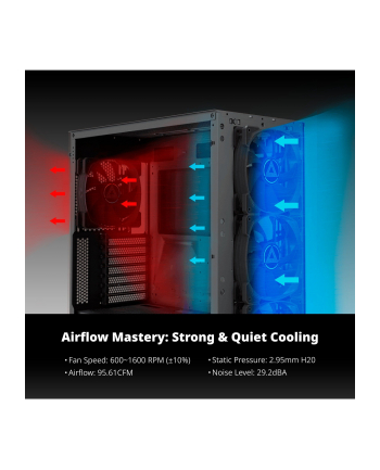 Wentylator komputerowy Montech (HP140ARGBPWMB3IN1) nr 1