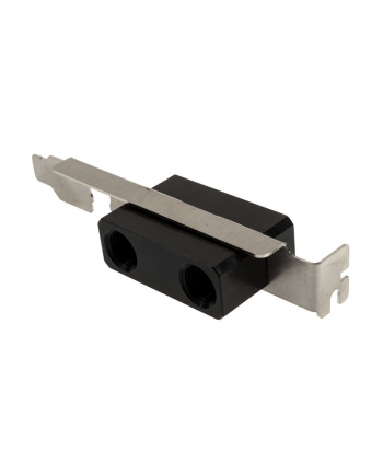 Aqua Computer Obudowa przelotowa gniazda z dwoma złączami G1/4 i kablem (63047) nr 2