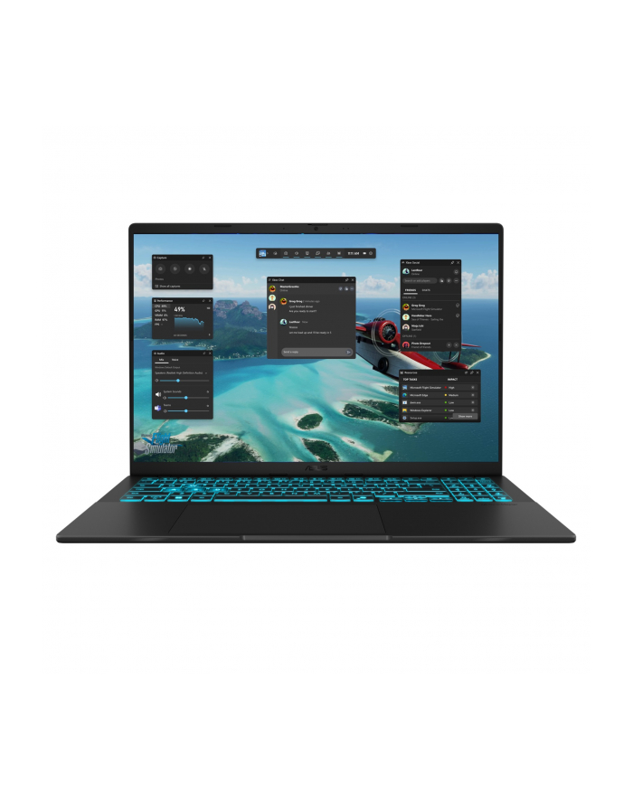 Laptop Asus Vivobook 16 Black V3607VU-RP059W 16'' WUXGA Anti-glare /Intel i5 210H /16GB/1000GB/ GeForce RTX 4050 GDDR6 6 GB/Windows 11 Home (90NB15Q1-M003W0) / Keyboard US/PL główny