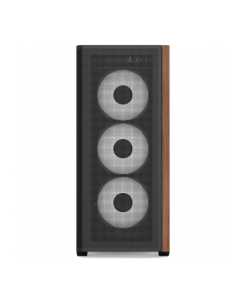 Aerocool Geh Midi D501A G BK V2 (B/Wood/ATX) (ACCMMA0104311)