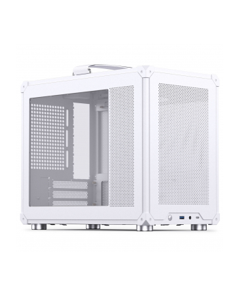 Jonsbo C6 MAX PC Mini Micro ATX Tempered Glass Biały (C6MAXBiały) (C6MAXWHITE)