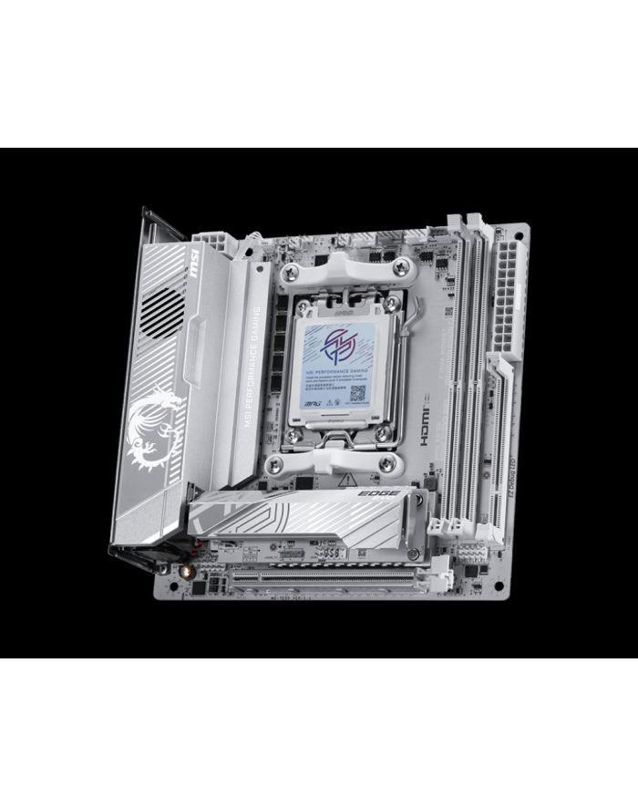 Płyta MSI MPG X870I EDGE TI EVO WIFI /AMD X870/DDR5/SATA3/M.2/USB4/WiFi/BT/PCIe5.0/AM5/Mini-ITX główny