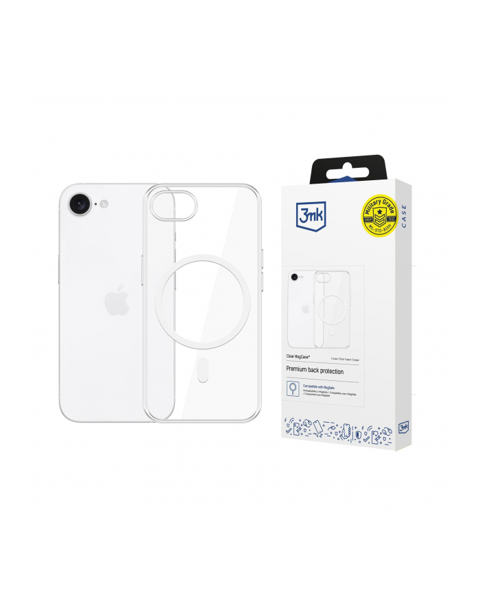 Etui na telefon z MagSafe do Apple iPhone 16E - Clear MagCase główny