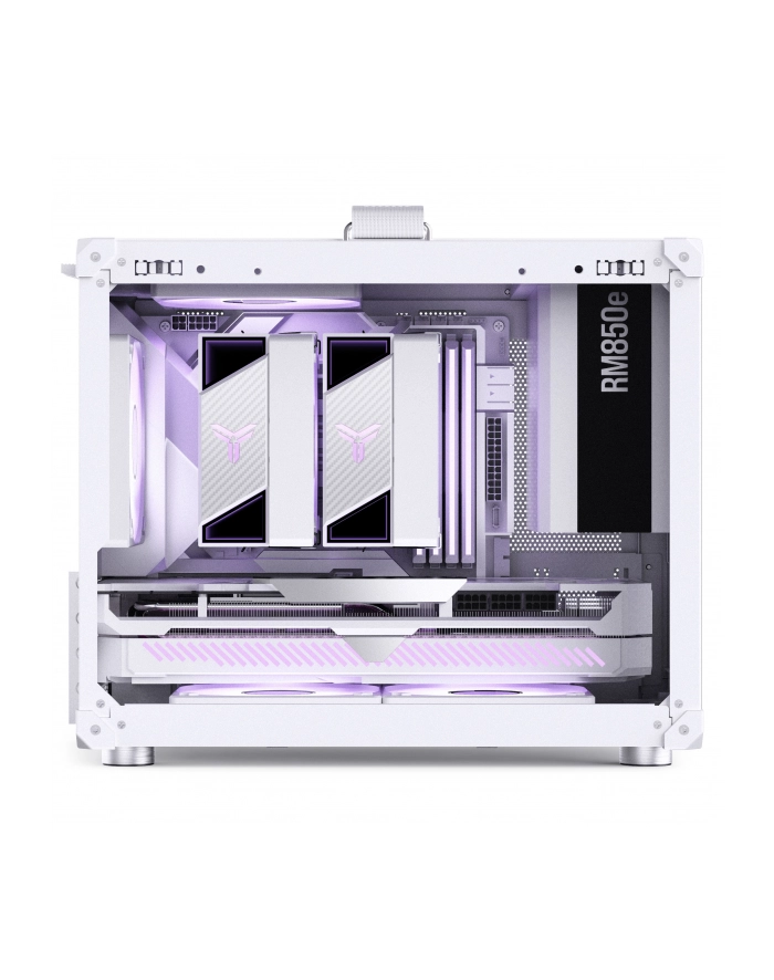Jonsbo C6 MAX PC Mini Micro ATX Tempered Glass Biały (C6MAXBiały) (C6MAXWHITE) główny