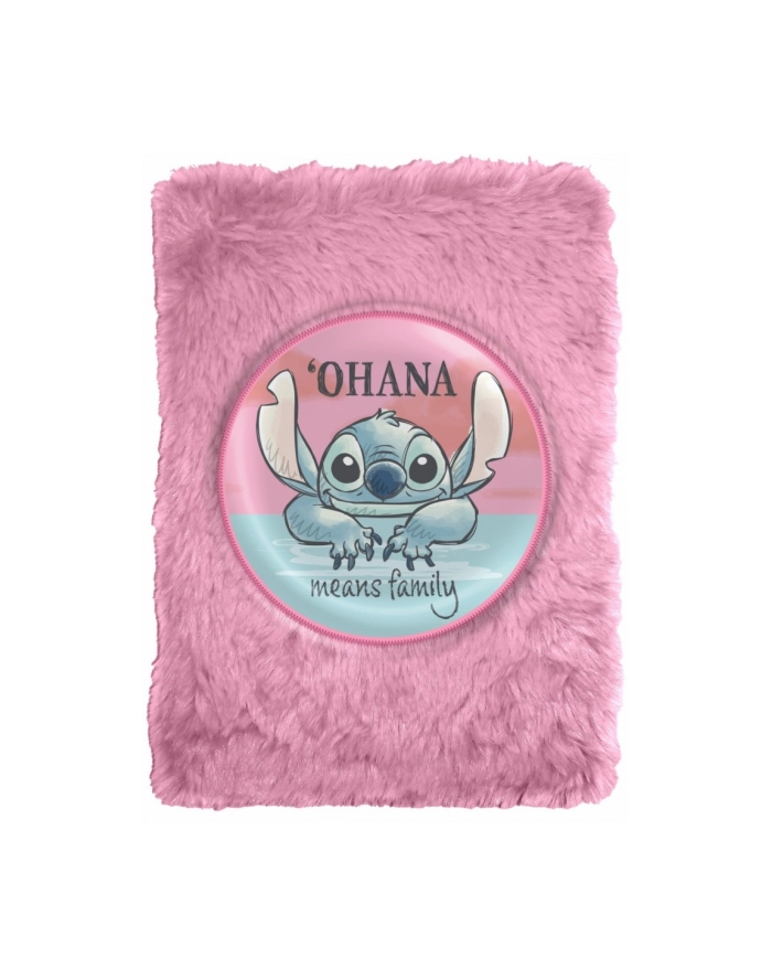 kids euroswan Pamiętnik notatnik pluszowy Stitch główny