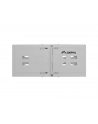 Uchwyt ścienny rack Lanberg 19'' 4U 497x400/240 szary - nr 3