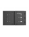 Uchwyt ścienny rack Lanberg 19'' 6U 497x400/240 czarny - nr 3