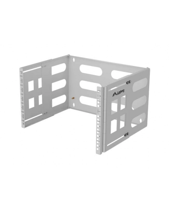 Uchwyt ścienny rack Lanberg 19'' 6U 497x400/240 szary nr 2