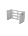 Uchwyt ścienny rack Lanberg 19'' 6U 497x400/240 szary - nr 2