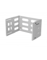 Uchwyt ścienny rack Lanberg 19'' 6U 497x400/240 szary - nr 4