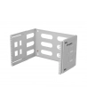 Uchwyt ścienny rack Lanberg 19'' 6U 497x400/240 szary - nr 5